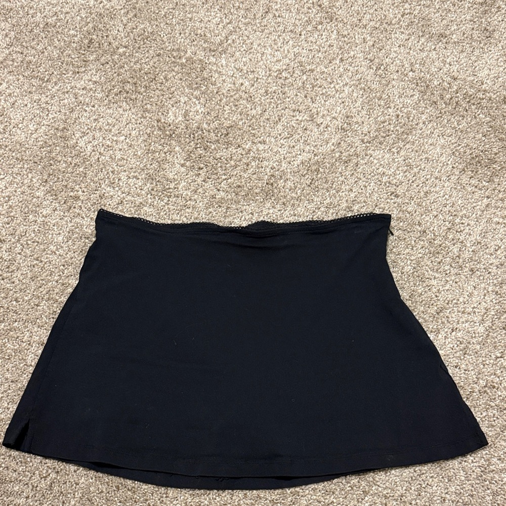 Wild Fable Black Mini Skirt